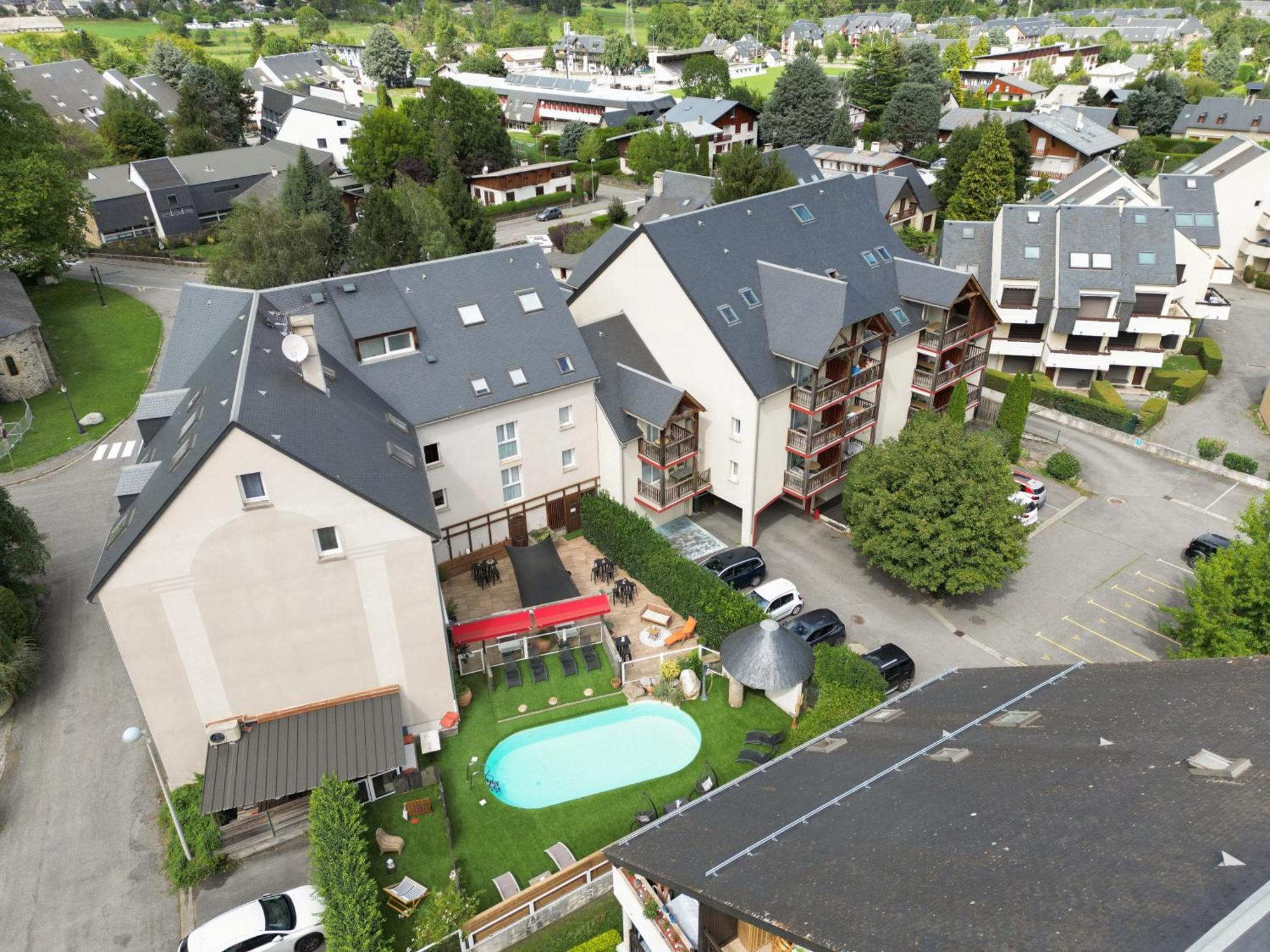 Residence Les Arches Saint-Lary-Soulan Buitenkant foto